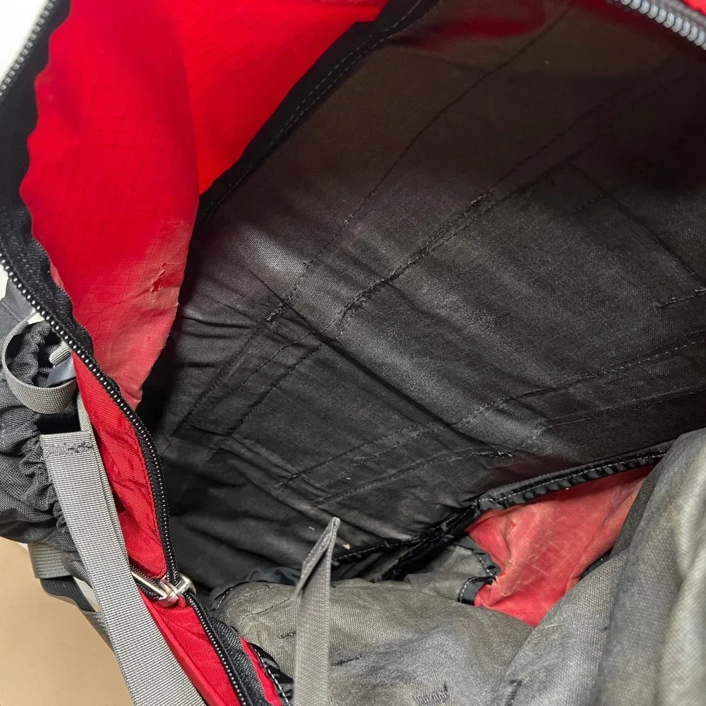 Arcteryx Bora 70 Backpack Red Black Internal Frame Hiking Trekking Pack 24in
